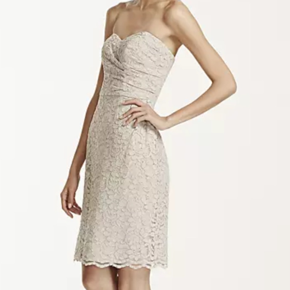 NWOT DAVID’S BRIDAL DRESS 18